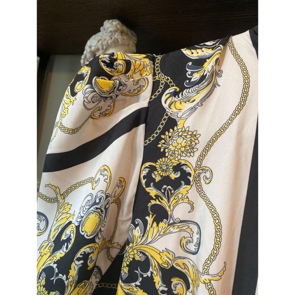 Bardot Scarf Print Shirt Mini Dress US 6/S - Picture 10 of 14